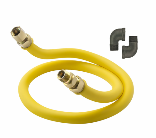 Krowne S7536K1 36" Stationary Gas Connector Kit w/ 3/4" Female/Male Couplings-cityfoodequipment.com