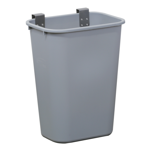 Lakeside 206-4 Jumbo Waste Basket w/ Hanger Strap, Polyethylene, Gray-cityfoodequipment.com