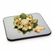 Geneva 15" Square Rimless Mirror Tray w/ Clear Acrylic Legs (2275)-cityfoodequipment.com