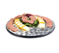 Lakeside 2429 22" Round Serving Tray, Stainless Steel-cityfoodequipment.com