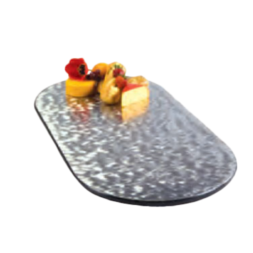 Lakeside 2430 Oval Serving Tray - 36" x 18", Stainless Steel-cityfoodequipment.com
