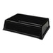 Geneva Rectangular Cooling Tub - 26"L x 18"W x 6"H, Plastic, Black (298)-cityfoodequipment.com