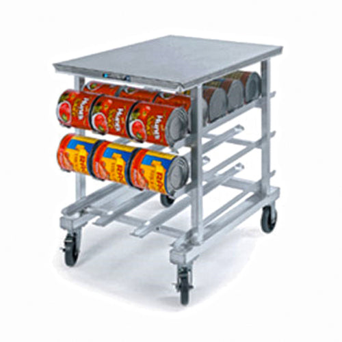 Lakeside 338 41"H Mobile Can Rack w/ (72) #10 or (96) #5 Capacity-cityfoodequipment.com