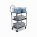 Lakeside 4411 27 5/8" Queen Mary Cart w/ 3 Levels, 500 lb Capacity-cityfoodequipment.com