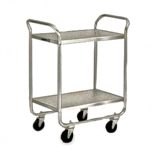 Lakeside 472 2 Level Stainless Utility Cart w/ 500 lb Capacity, Flat Ledges-cityfoodequipment.com