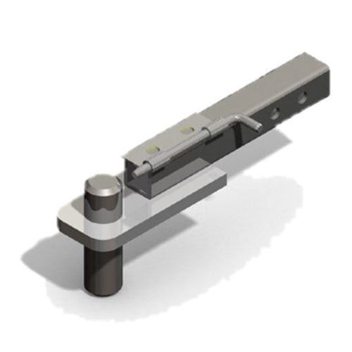 Lakeside 4755 Male Hitch End for Carts w/ 6" or 8" Casters-cityfoodequipment.com