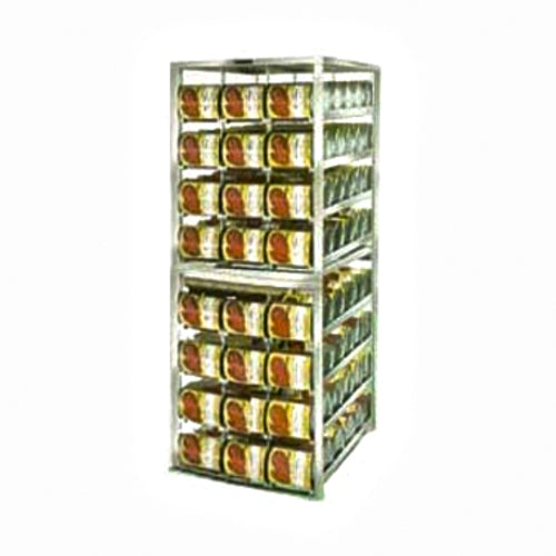 Lakeside 478 74 1/4"H Stationary Can Rack w/ (144) #10 or (192) #5 Capacity, Adjustable Feet-cityfoodequipment.com
