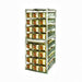 Lakeside 478 74 1/4"H Stationary Can Rack w/ (144) #10 or (192) #5 Capacity, Adjustable Feet-cityfoodequipment.com