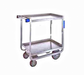Lakeside 521 2 Level Stainless Utility Cart w/ 700 lb Capacity, Flat Ledges-cityfoodequipment.com