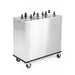 Lakeside 5305 46 1/2" Mobile Dish Dispenser w/ (3) Columns, Stainless-cityfoodequipment.com