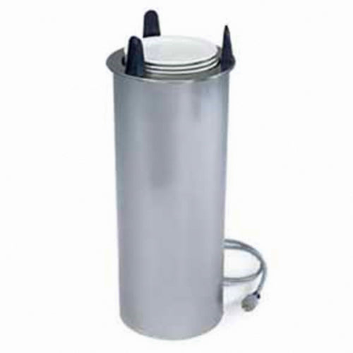 Lakeside 600725 10 1/2" Heated Drop In Dish Dispenser - ADA, Stainless, 120v-cityfoodequipment.com