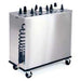 Lakeside 6206 32" Heated Mobile Dish Dispenser w/ (2) Columns - Stainless, 120v-cityfoodequipment.com