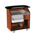 Lakeside 68400 44 1/2" Portable Bar w/ 40 lb Ice Bin & 7 Bottle Speed Rail, Wood Laminate-cityfoodequipment.com