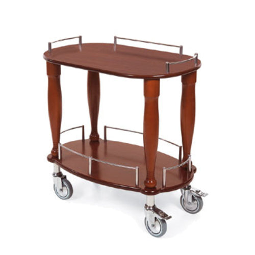 Geneva Oval Dessert Cart w/ Multi-Tiered Design (70010)-cityfoodequipment.com