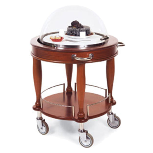 Geneva Round Dessert Cart w/ Domed Design (70021)-cityfoodequipment.com