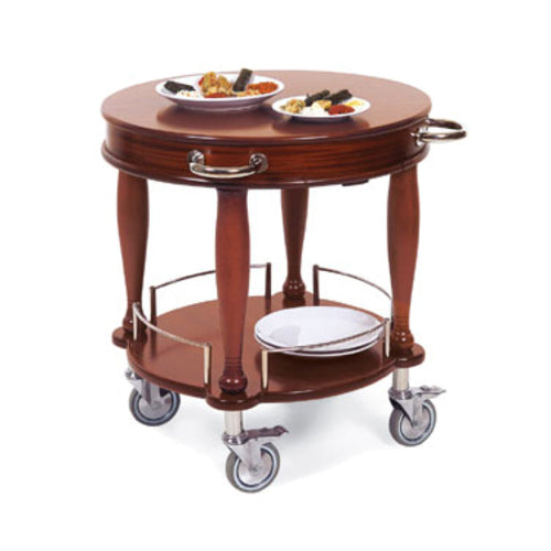 Geneva Round Dessert Cart w/ Multi-Tiered Design (70029)-cityfoodequipment.com