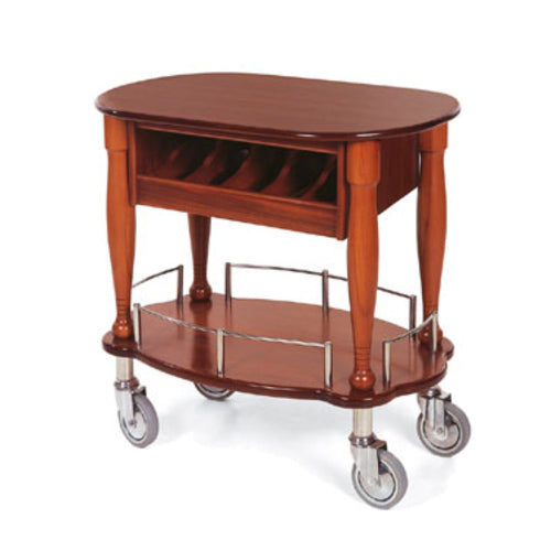 Geneva Oval Dessert Cart w/ Multi-Tiered Design (70036)-cityfoodequipment.com