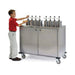 Lakeside 70200 Pump Style Condiment Dispenser Cart w/ (8) Pumps, (8) Compartments, Stainless-cityfoodequipment.com