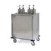 Lakeside 70220 Pump Style Condiment Dispenser Cart w/ (4) Pumps, (4) Compartments, Stainless-cityfoodequipment.com