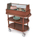 Geneva Oval Dessert Cart w/ Display Case Design (70355)-cityfoodequipment.com