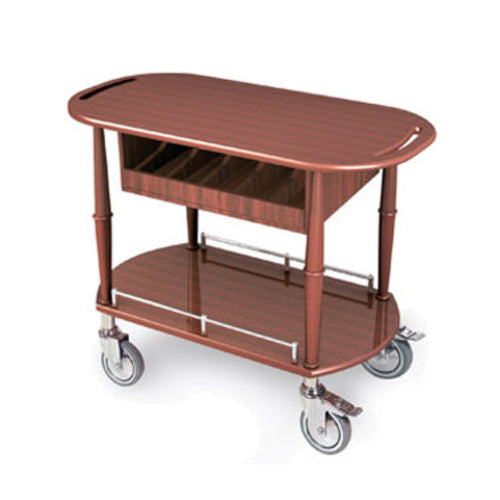 Geneva Oval Dessert Cart w/ Multi-Tiered Design (70458)-cityfoodequipment.com