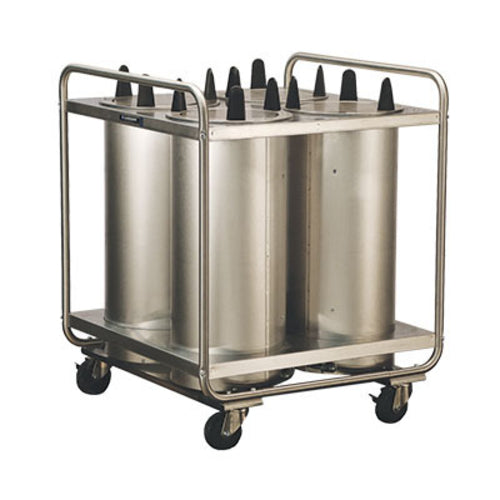 Lakeside 7410 31" Mobile Dish Dispenser w/ (4) Columns, Stainless-cityfoodequipment.com