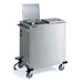 Lakeside 7501 33 3/8" Heated Mobile Dish Dispenser w/ (2) Columns - Stainless, 208/220-240v/1ph-cityfoodequipment.com