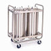 Lakeside 774 35 1/2" Mobile Dish Dispenser w/ (2) Columns, Stainless-cityfoodequipment.com