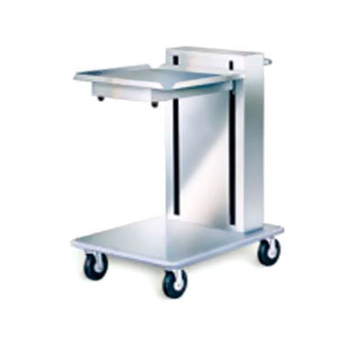 Lakeside 814 Single Mobile Cantilever Tray Dispenser W/ Self-Leveling Platform-cityfoodequipment.com