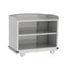 Lakeside 8702 43 3/4" Beverage Service Cart w/ (2) Levels - 25 3/4"D x 38 1/4"H, Stainless-cityfoodequipment.com