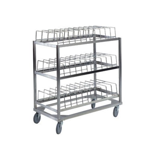 Lakeside 897 3 Shelf Dome Drying Rack W/ (60) 9" Dome Capacity, Stainless-cityfoodequipment.com