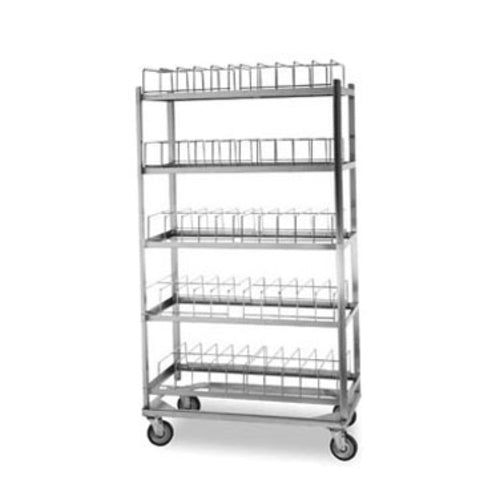Lakeside 898 5 Shelf Dome Drying Rack w/ (100) 9" Dome Capacity, Stainless-cityfoodequipment.com