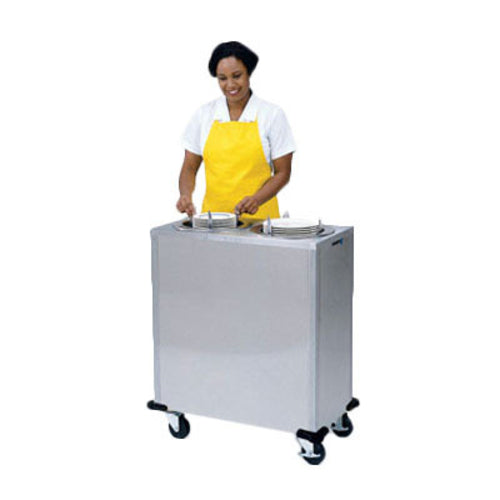 Lakeside 905 26 1/8" Mobile Dish Dispenser w/ (2) Columns, Stainless-cityfoodequipment.com