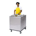 Lakeside 919 30 5/8" Heated Mobile Dish Dispenser w/ (4) Columns - Stainless, 120v-cityfoodequipment.com