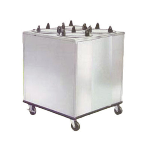 Lakeside 928 30 5/8" Mobile Dish Dispenser w/ (4) Columns, Stainless-cityfoodequipment.com