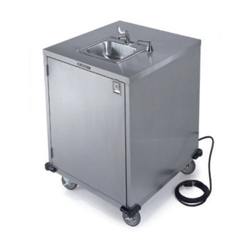 Lakeside 9600 45"H Portable Sink w/ 5"D Bowl, Soap Dispenser-cityfoodequipment.com