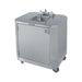 Lakeside 9610 45 3/4"H Portable Sink w/ 5"D Bowl, Soap Dispenser-cityfoodequipment.com