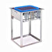 Lakeside 977 Drop-in Cup Glass Rack Dispenser w/ Self-Leveling, (14) 10" x 20" Trays-cityfoodequipment.com