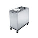 Lakeside 992 35 1/8" Heated Mobile Dish Dispenser for Oval Platters w/ (2) Columns - Stainless, 120v-cityfoodequipment.com