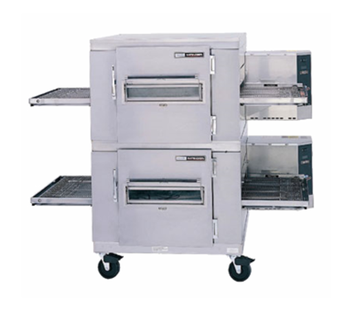 Lincoln 1400-FB2G 73" Gas Double Impinger Conveyor Oven - Natural Gas-cityfoodequipment.com