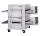 Lincoln 1400-2G 73" Gas Double Impinger Conveyor Oven - Natural Gas-cityfoodequipment.com