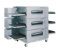 Lincoln 1600-FB3G 73" Gas Low Profile Triple Impinger Conveyor Pizza Oven - Natural Gas-cityfoodequipment.com