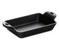 Lodge Rectangular Cast Iron Mini Server w/ 10 oz Capacity (HMSRC)-cityfoodequipment.com