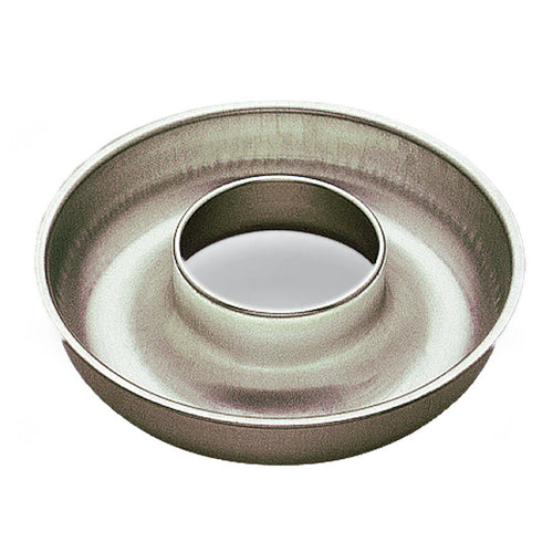Louis Tellier 9 1/2" Round Savarin/Ring Mold - 2 1/3"H, Tin Plated Steel (154050)-cityfoodequipment.com