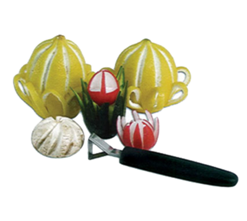 Louis Tellier Decorating Knife w/ Black Plastic Handle (258272300)-cityfoodequipment.com