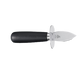 Louis Tellier Oyster Knife w/ Round Black Handle - French Style (542010602)-cityfoodequipment.com
