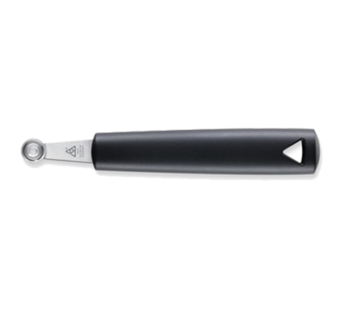 Louis Tellier 10mm Melon Baller - Stainless Steel w/ Black Plastic Handle (720151000)-cityfoodequipment.com