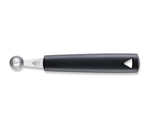 Louis Tellier 15mm Melon Baller - Stainless Steel w/ Black Plastic Handle (720151500)-cityfoodequipment.com