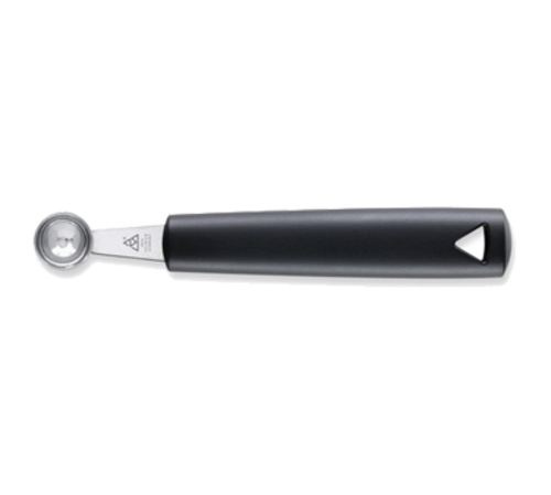 Louis Tellier 18mm Melon Baller - Stainless Steel w/ Black Plastic Handle (720151800)-cityfoodequipment.com