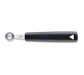 Louis Tellier 18mm Melon Baller - Stainless Steel w/ Black Plastic Handle (720151800)-cityfoodequipment.com